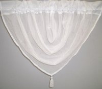 View Item Roxy Crushed Voile Window Swag (White)